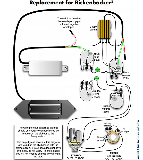rickenbacker 325 wiring diagram